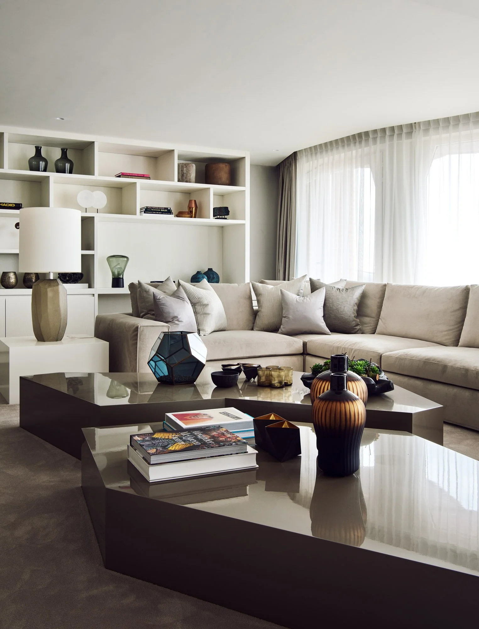 interior design apartment living room beige